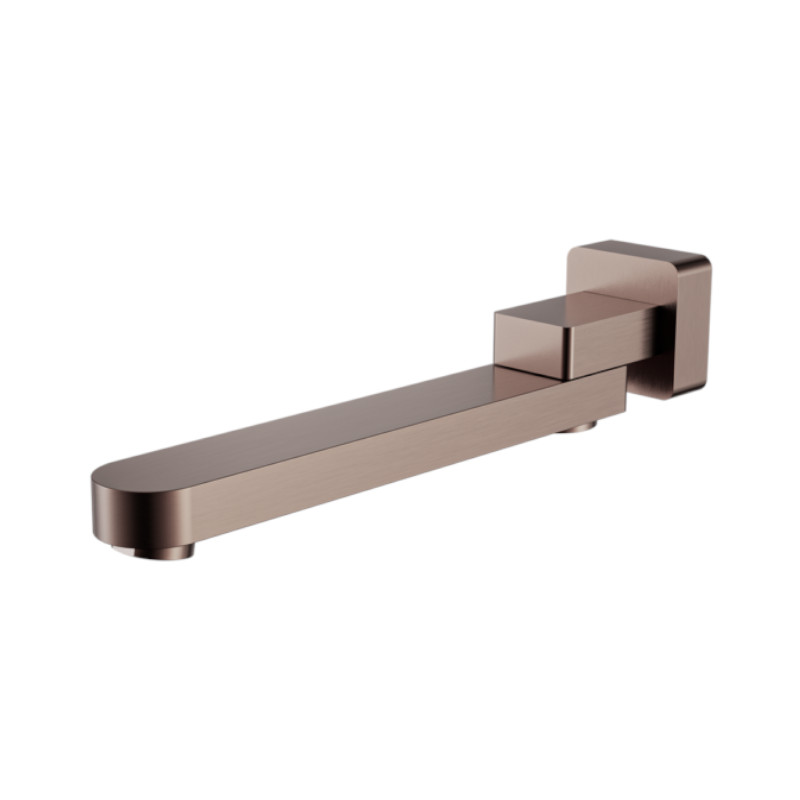 Nero Bianca Swivel Bath Spout Brushed Bronze