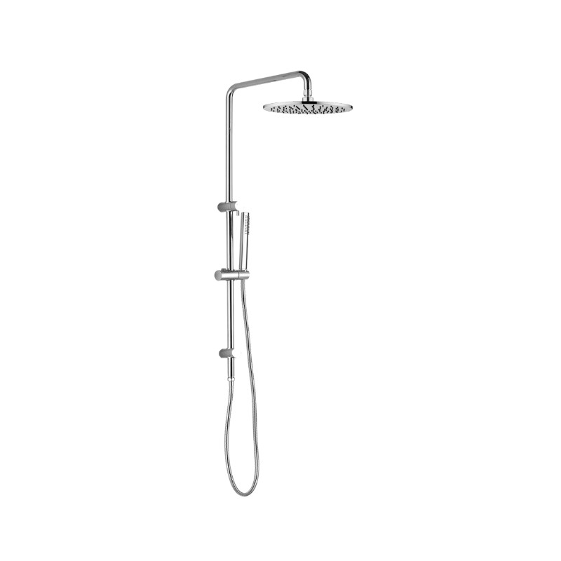 Nero Dolce Round Twin Shower With Slim Hand Shower
