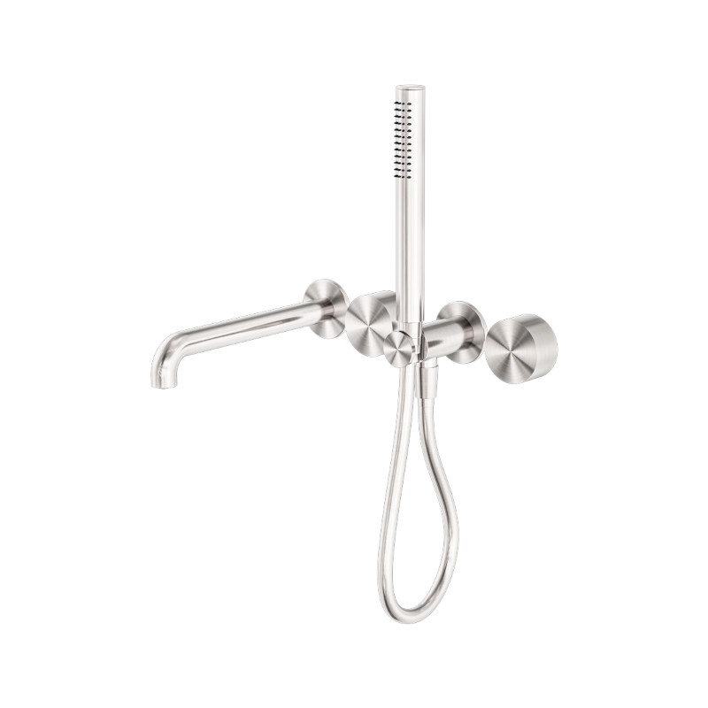 Nero Kara Progressive Shower System Separate Plate With Spout 230 mm BN