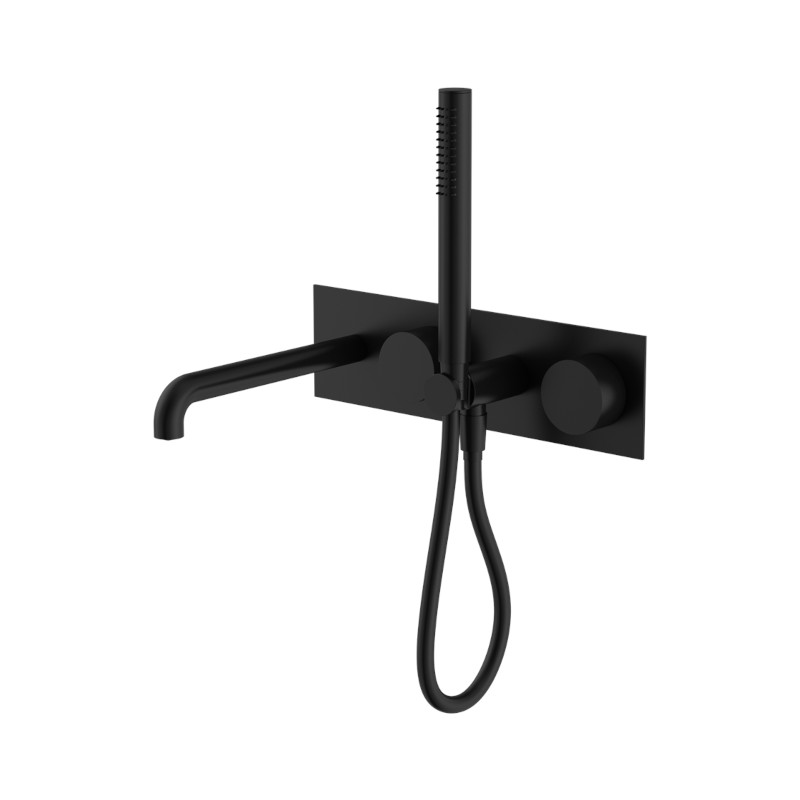 Nero Kara Progressive Shower System With Spout 250mm MB