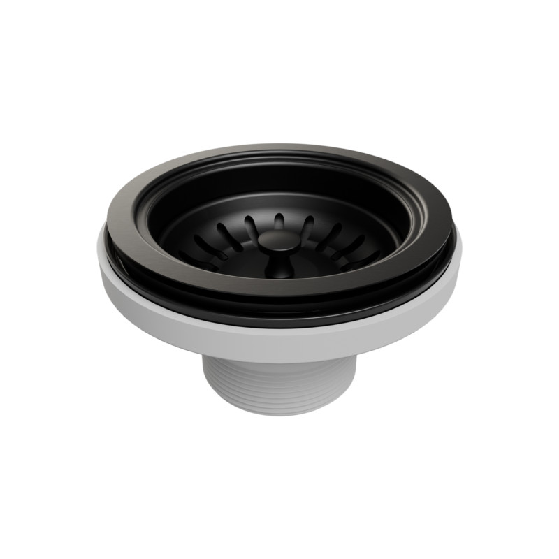 Nero Kitchen Sink Basket Waste PVD Black