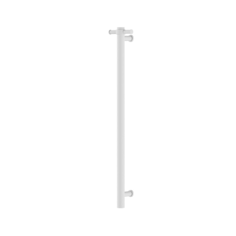 Nero Non-Heated Vertical Towel Rail 900mm Matte White