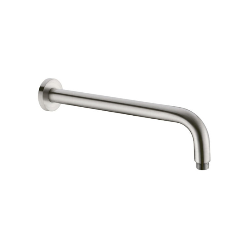 Nero Round Shower Arm 500mm Length BN