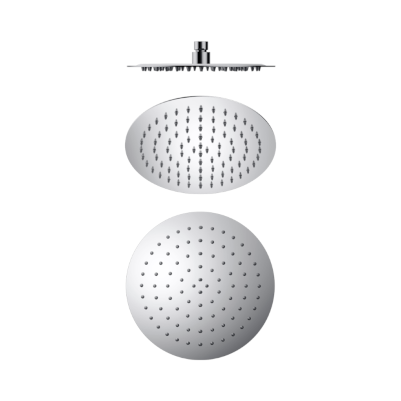 Nero Stainless Steel Shower Head Chrome