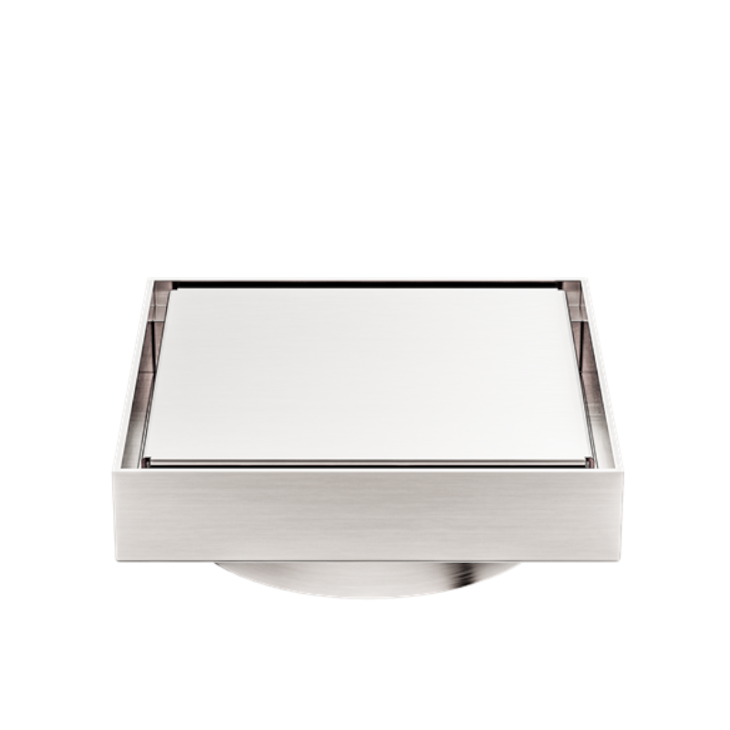 Nero Tile Insert Floor Waste 100mm Outlet BN