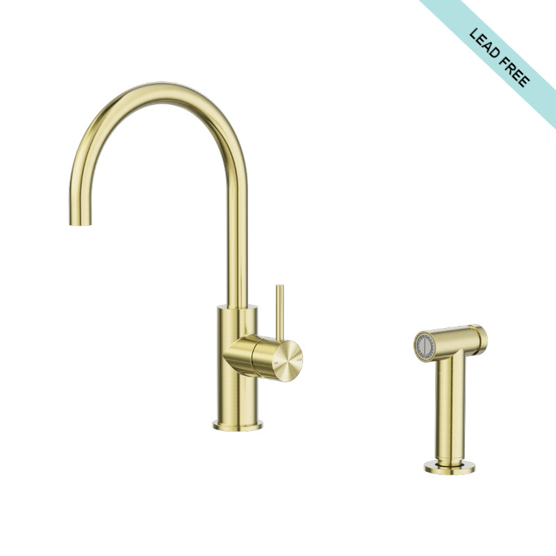 Nero Zen SS316L Kitchen Mixer With Hand Spray BG