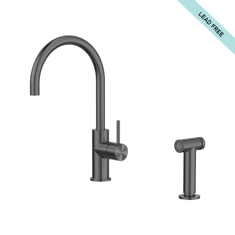 Nero Zen SS316L Kitchen Mixer With Hand Spray GR
