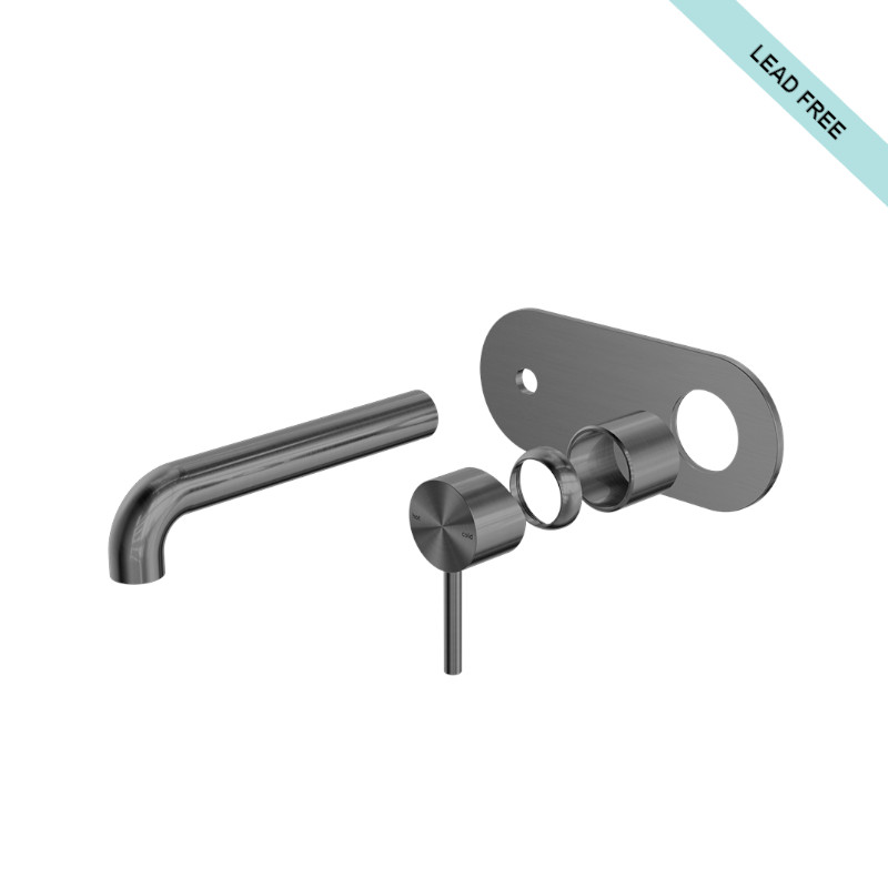 Nero Zen Wall Basin Mixer 185mm Spout Trim Kits Only GR
