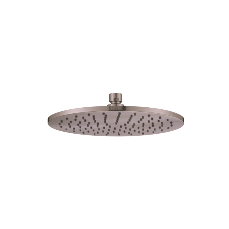 Modern National Round Shower Head 250mm - Brass