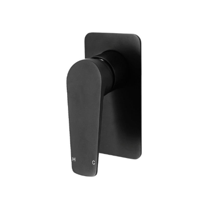 Modern National Cascade Shower Mixer BK