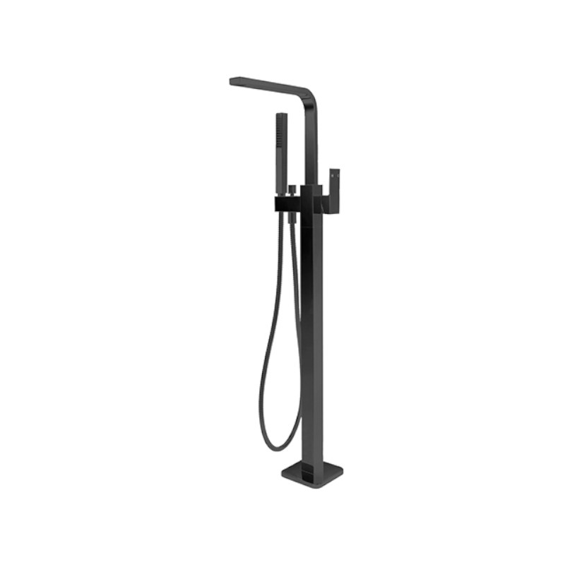 Modern National Chao Freestanding Bath Mixer With Hand Shower BK