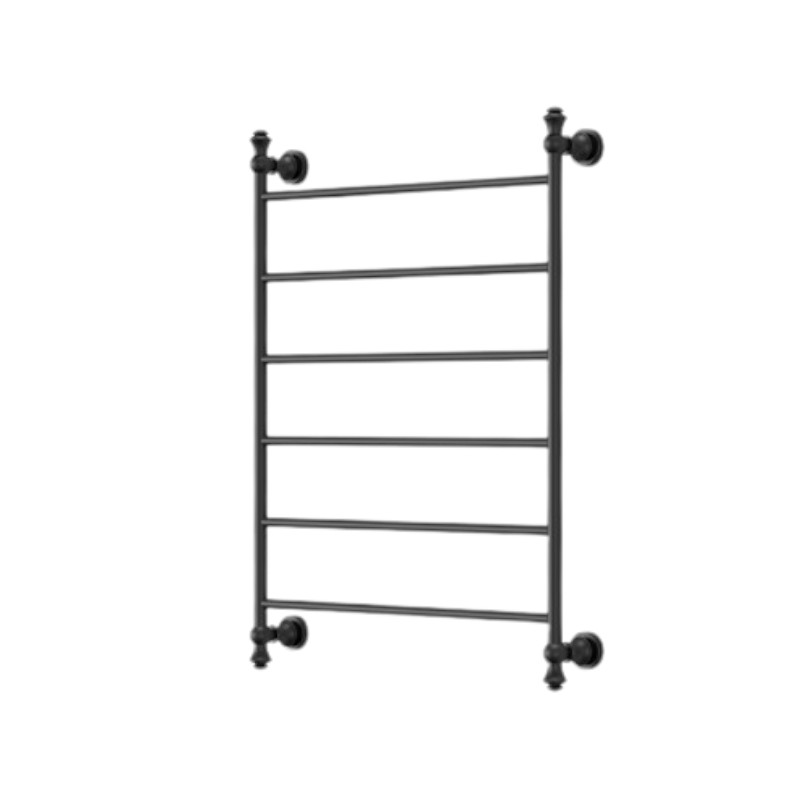Modern National Medoc 6 Bar Heated Towel Rail BK