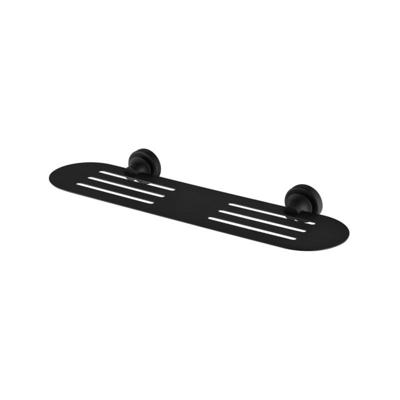 Modern National Medoc Metal Shelf BK
