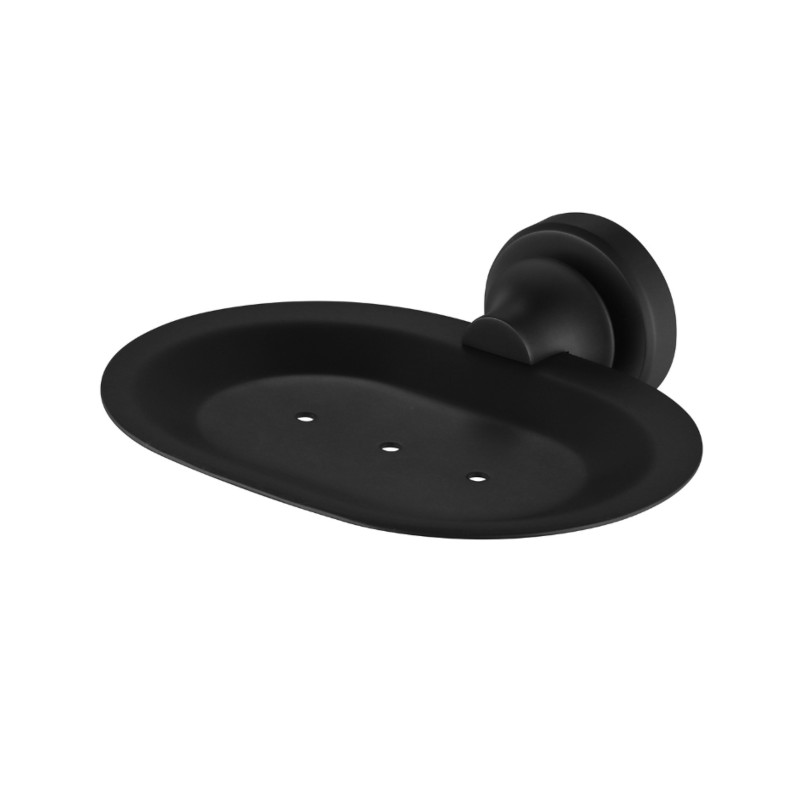 Modern National Medoc Soap Dish Holder BK