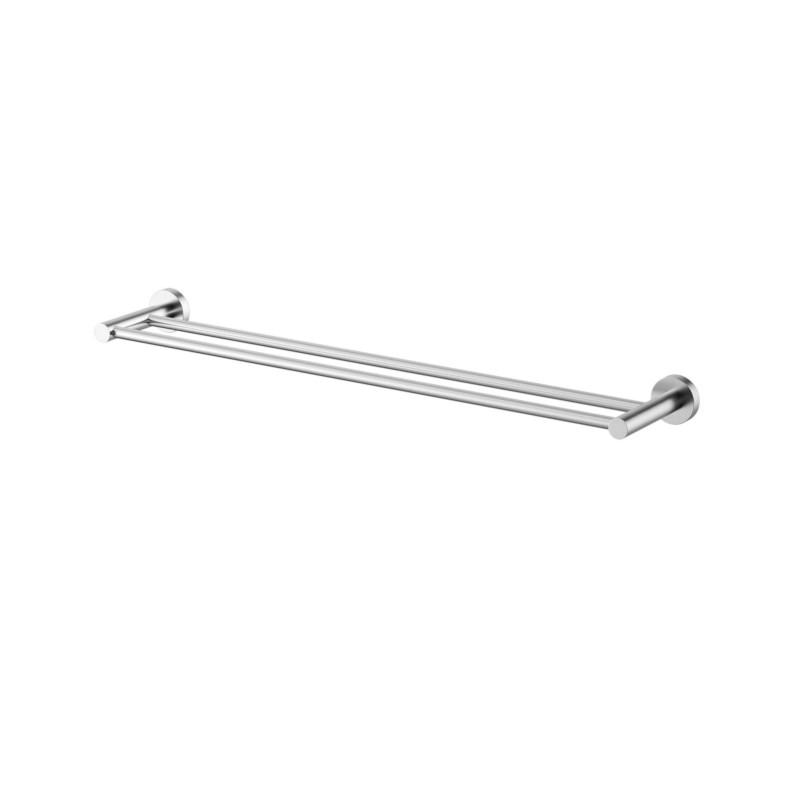Modern National Mirage Double Towel Rail 600mm BC