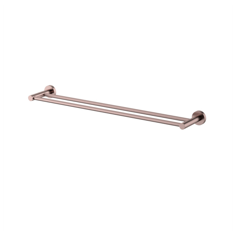 Modern National Mirage Double Towel Rail 600mm DS