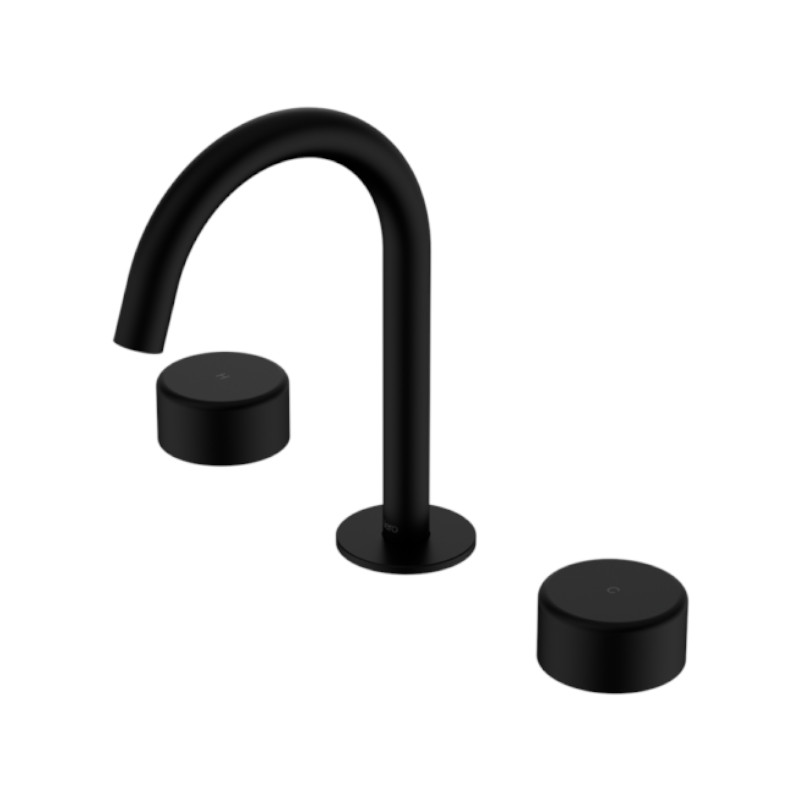 Nero Serenity Basin Set Arc Spout Metal Handle MB