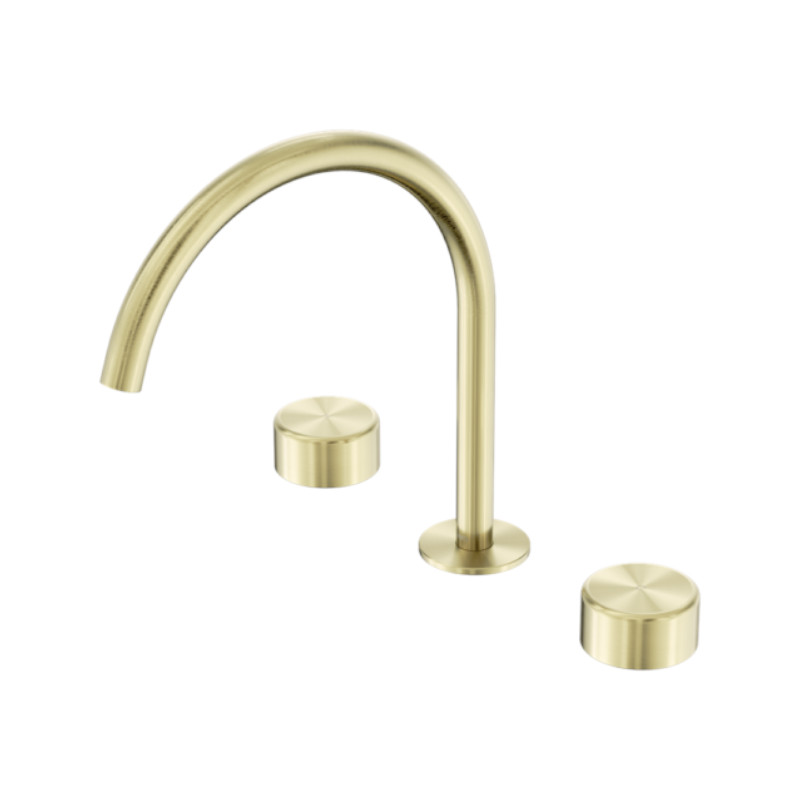 Nero Serenity Bath/Kitchen Set Arc Spout Metal Handle BG