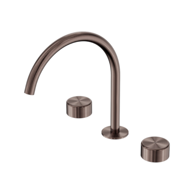 Nero Serenity Bath/Kitchen Set Arc Spout Metal Handle BZ