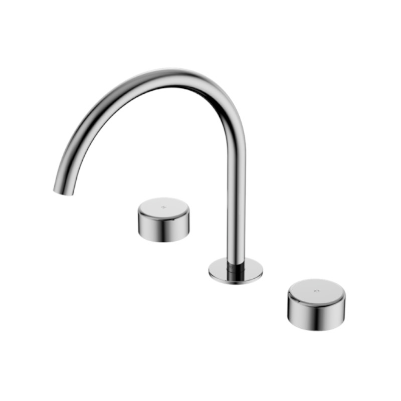 Nero Serenity Bath/Kitchen Set Arc Spout Metal Handle CH