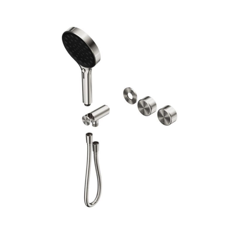 Nero Serenity Progressive Hand Shower System Metal Handle Trim Kit Only BN