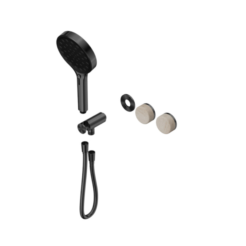 Nero Serenity Progressive Hand Shower System Rome Travertine Handle Trim Kit Only GM