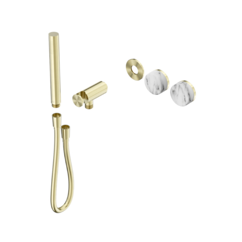 Nero Serenity Progressive Shower System Arabescato Corchia And Trim Kit Only BG