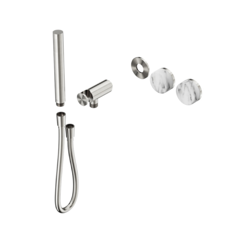 Nero Serenity Progressive Shower System Arabescato Corchia And Trim Kit Only BN