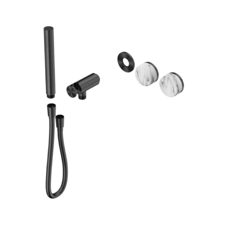 Nero Serenity Progressive Shower System Arabescato Corchia And Trim Kit Only GM