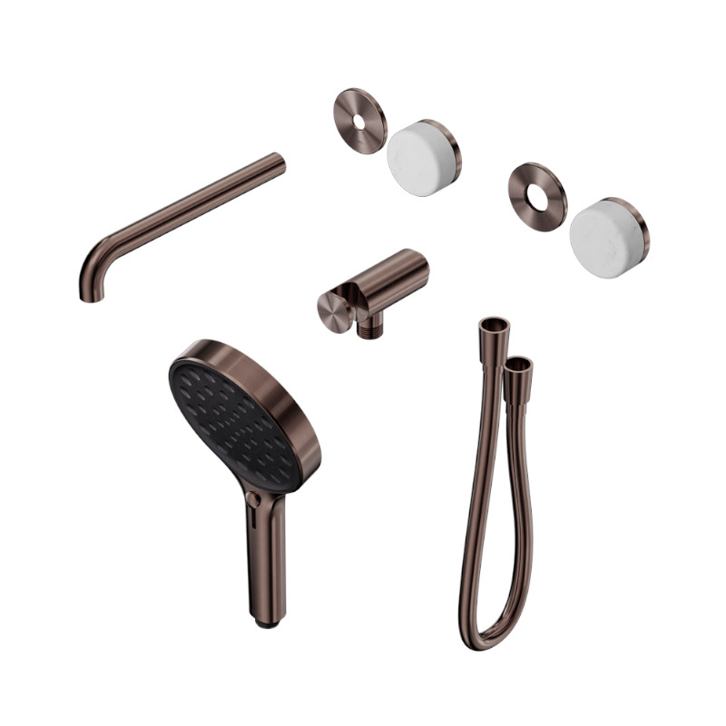 Nero Serenity Progressive Shower System Carrara Handle And Slim Shower Trim Kit Only BZ