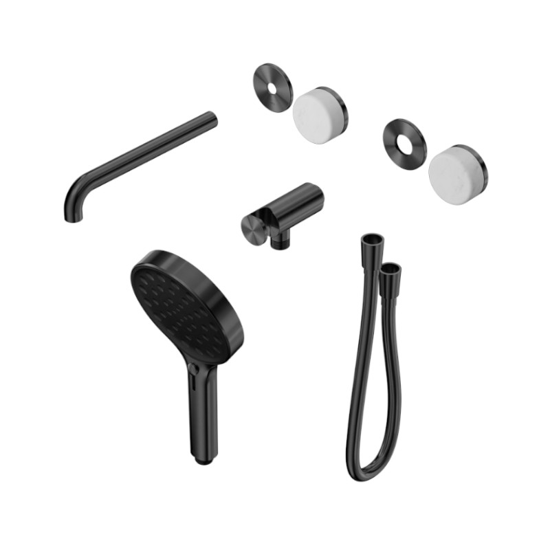 Nero Serenity Progressive Shower System Carrara Handle And Slim Shower Trim Kit Only GM