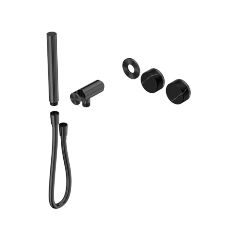 Nero Serenity Progressive Shower System Marquina Black Handle And Trim Kit Only GM