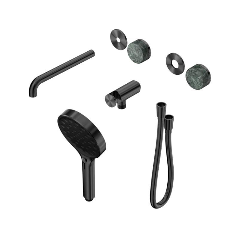 Nero Serenity Progressive Shower System Verde Alpi Handle And Hand Shower Trim Kit Only GM