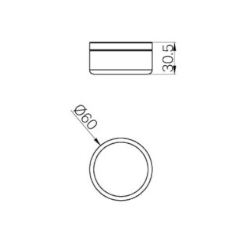 Nero Serenity Rome Travertine Handle specs