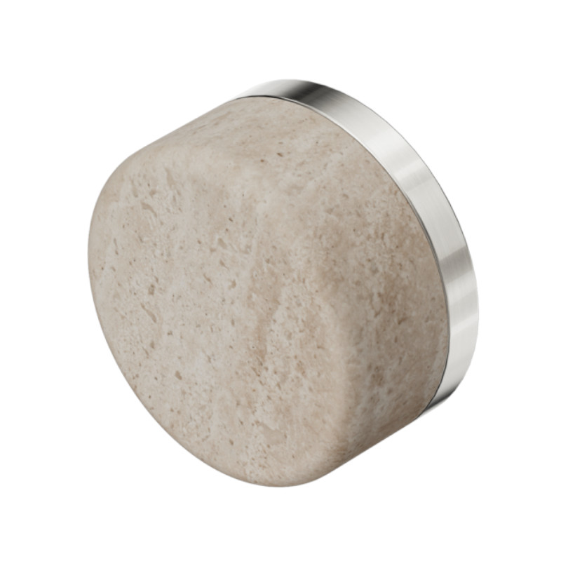Nero Serenity Rome Travertine Handle BN