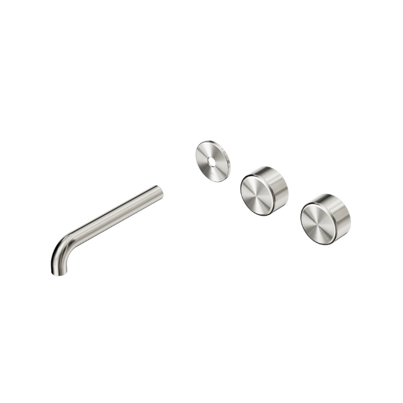 Nero Serenity Wall Basin Set 160mm Off-Set Metal Handle Trim Kit Only BN