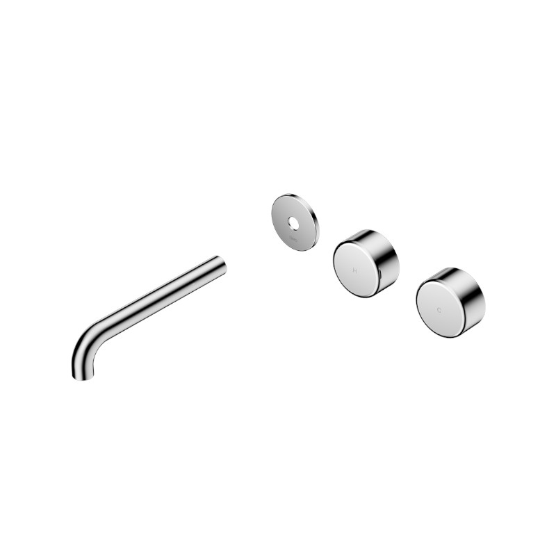 Nero Serenity Wall Basin Set 160mm Off-Set Metal Handle Trim Kit Only CH