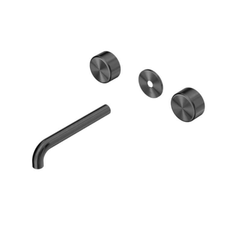 Nero Serenity Wall Basin Set 185mm Metal Handle Trim Kit Only GM