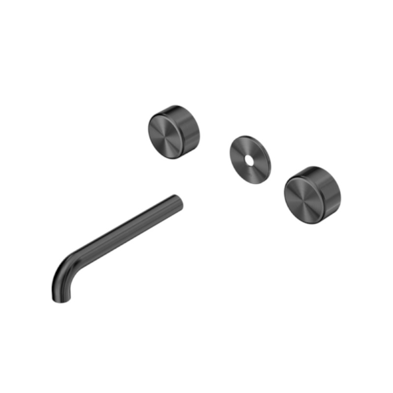 Nero Serenity Wall Basin Set 220mm Metal Handle Trim Kit Only GM