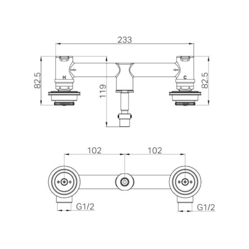 Nero Serenity Wall Basin Set Body Only specs