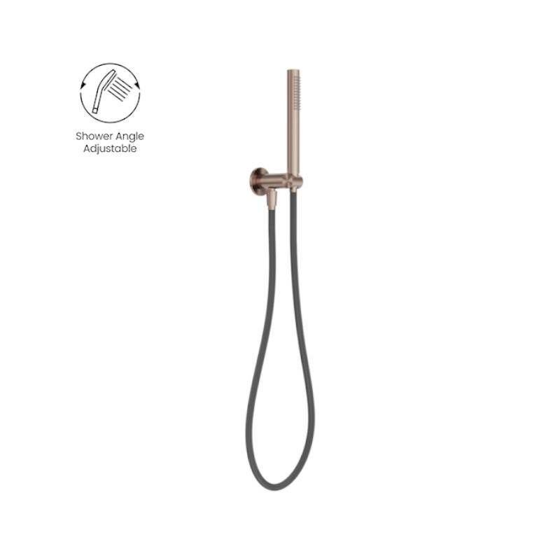 Nero Zen Shower On Bracket With Outdoor Shower Hose BZ