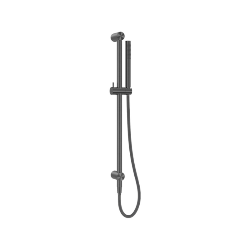 Nero Zen Shower Rail With PVC Shower Hose GR
