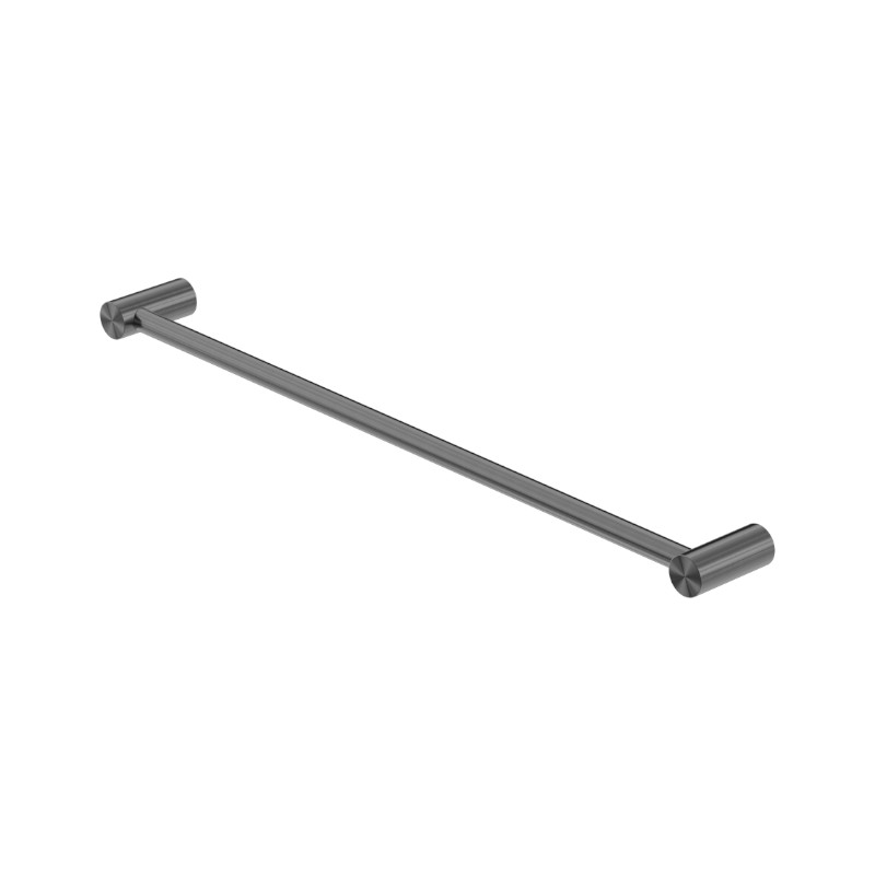 Nero Zen Single Towel Rail 800mm GR