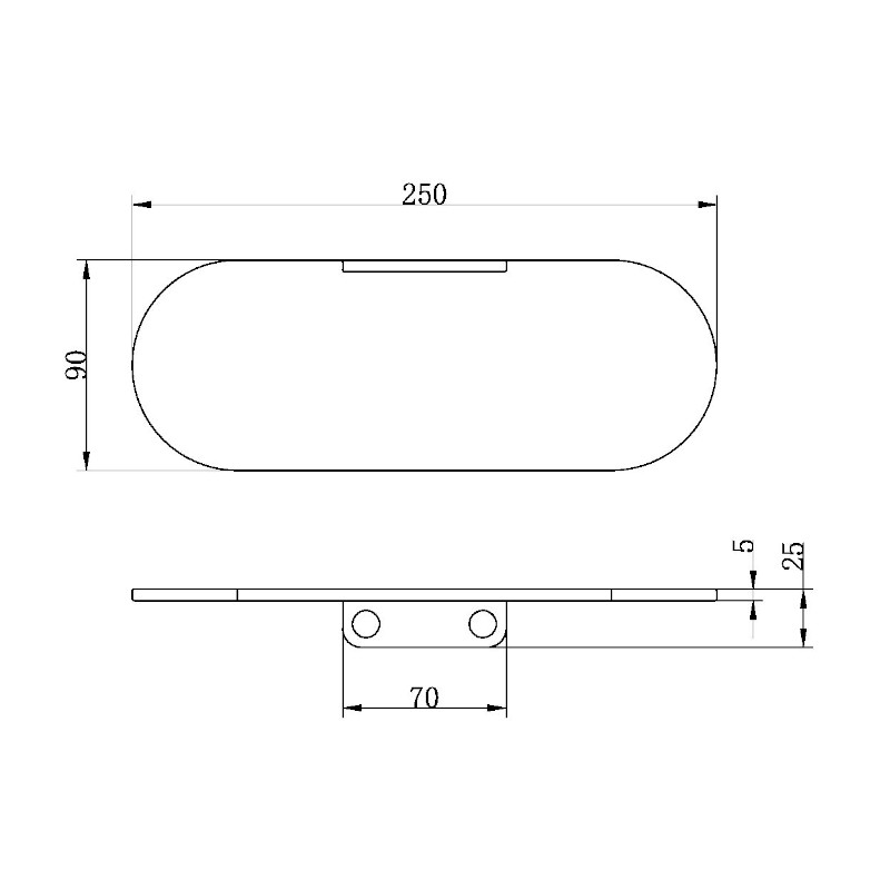 Nero Zen Soap Dish Holder specs